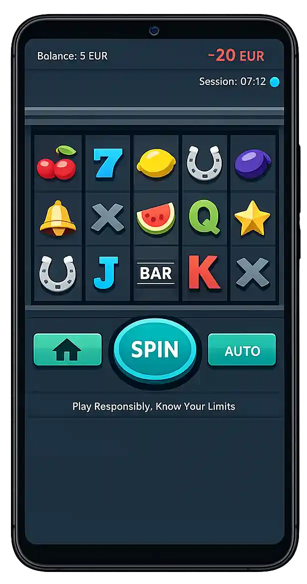 Lex Casino Mobile Ansicht – Online Casino auf Smartphone für Android und iOS